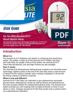 Ascensia Elite Blood Glucose Meter Model Ascensia Elite PDF