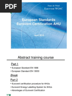 Eurovent Certification Part 1 PDF