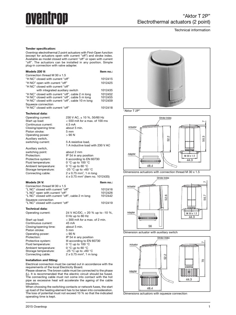 Adapter for Oventrop actuators (manufactured until 2015), black - Oventrop  GmbH & Co. KG