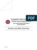 Dhs Prelim h2 Econs p2 Answers 2016