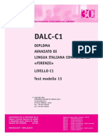 AIL DALC-C1 Business Test Modello 13