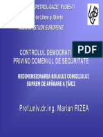 10_Controlul Democratic Civil Privind Domeniul de Securitate