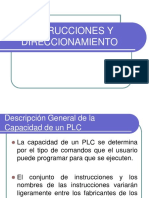 Instrucciones y Direccionamiento PLC
