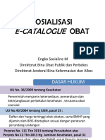 Sosialisasi e Catalogue Dir Bina Obat Publik Bandung 15 April 2014