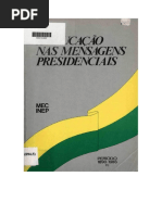 MEC. Educação nas mensagens presidenciais.pdf