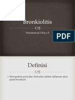 Bronkiolitis Belajar Dhiya