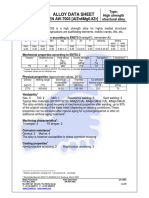 Nedal Alloy Datasheet EN AW 7003 PDF