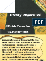 Study Objective: Elfrida Pasaribu 135061100111024