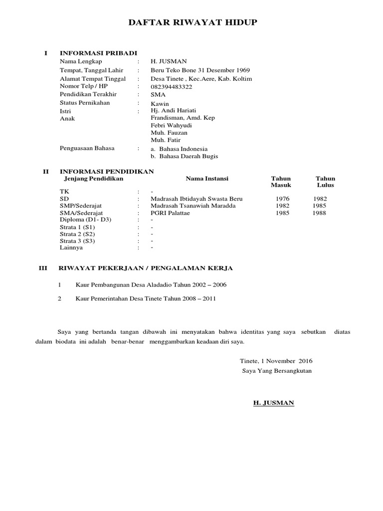 CV Ros | PDF