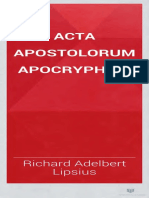 Acta Apostolorum Apocrypha - Pars I - Ed. Lipsius, 1891