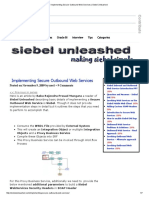 Implementing Secure Outbound Web Services
