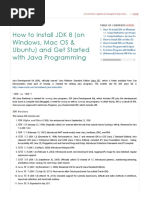 How to Install JDK 8 (on Windows, Mac OS, Ubuntu) and Get Started With Java Programming