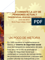 Analisis Actual Ley Pensiones 65 2013