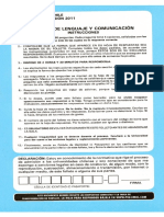 PSU Lenguaje-2011 PDF