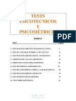 Tests psicotécnicos y psicométricos: resolución de series lógicas