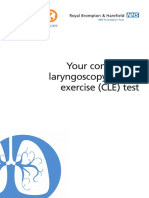  Continuous laryngoscopy during exercise (CLE), nhs uk