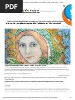 O Mito Da Cannabis Como a Santa Maria No Santo Daime