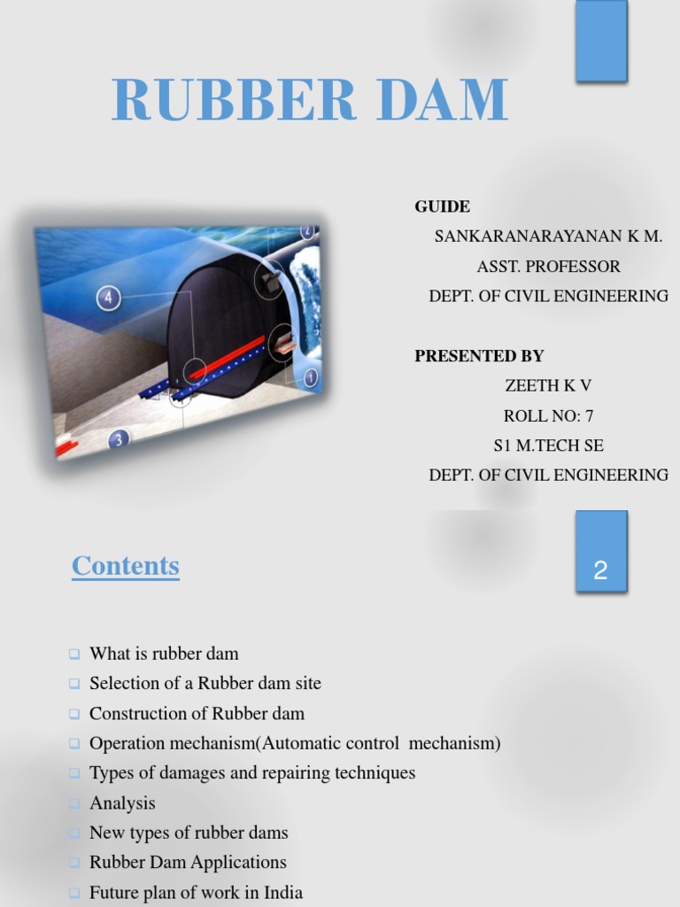 Rubber Dam | PDF | Dam | Water Resources