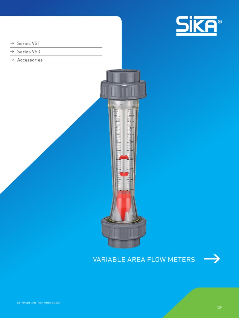 Variable Area Flow Meters Overview | PDF | Buoyancy | Switch