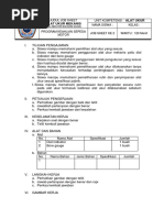 Job Sheet Dial Indicator Dan Bore Gauge