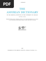 Assyrian Dictionary P PDF | PDF | Babylonia | Babylon