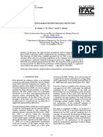 Unscented Kalman Filter for Fault Detection