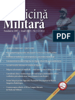 Revista de Medicina Militara Nr. 1 2 Din 2013 PDF
