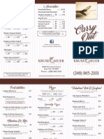 Carry Out Menu