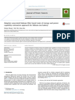 Adaptive unscented Kalman filter based state of energy and power capability estimation approach for lithium-ion battery.pdf