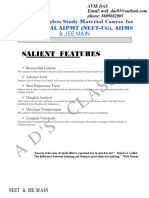 A D'S Classes: Salient Features