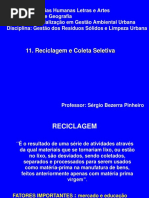 Reciclagem e Coleta Seletiva