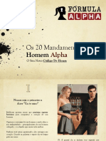 20 Mandamentos Homem Alpha