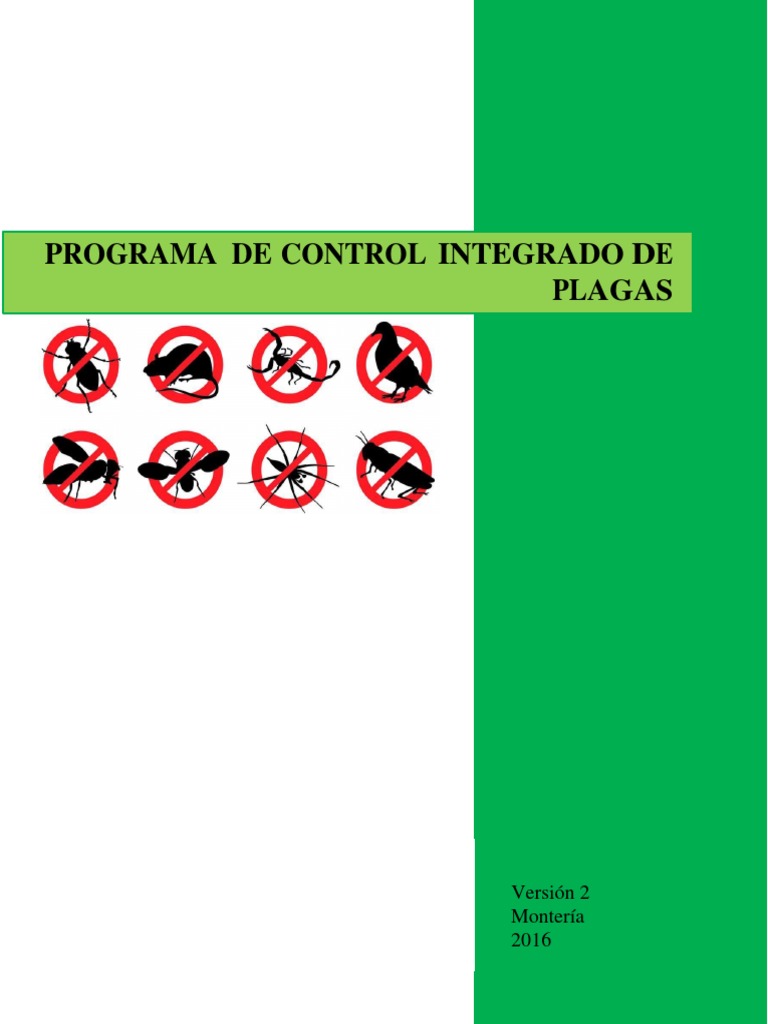 Programa de Control Integrado de Plagas | PDF | Plaga (organismo ...