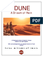 Dune A Dream of Rain Corebook PDF