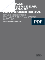 As Chuvas e As Massas de Ar No Estado de Mato Grosso Do Sul PDF