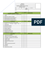 Programa de inspección vehicular y seguridad ocupacional