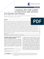 Chronic Dry Eye Symptoms After LASIK Parallels