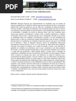 AIMI e TAMBORIL 2011 A avaliação na educacao especial