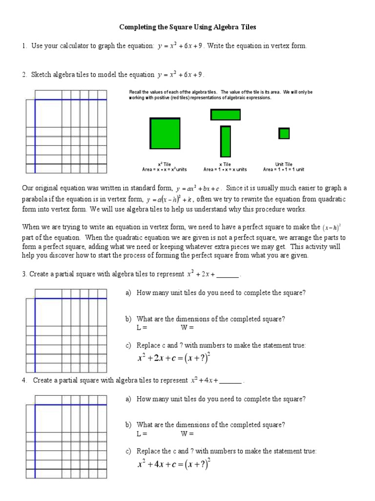 complete the square calculator vertex form
