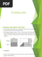 Forepoling Method in Tunnel Construction | PDF | Tunnel | Civil Engineering