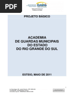 Projeto Basico - Curso de Formacao de Guardas Municipais No RS