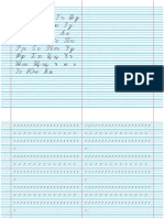 Alfabeto - Modelo de Escritura EXTENDIDO PDF