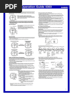 Casio WaveCeptor qw4303 PDF