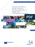 Security and Privacy for the Citizen in the Post-September 11_summary