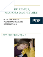 Penyuluhan Kesehatan Remaja 'Narkoba Dan Hiv'