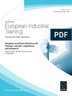 (Journal of European Industrial Training Volume Volume 32 Issue Number 2 3) Philipp Grollmann and Georg Spottl (Editors) - Journal of Euro-Libre