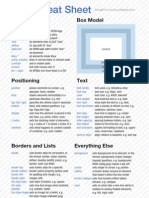 Css Cheatsheet Portrait