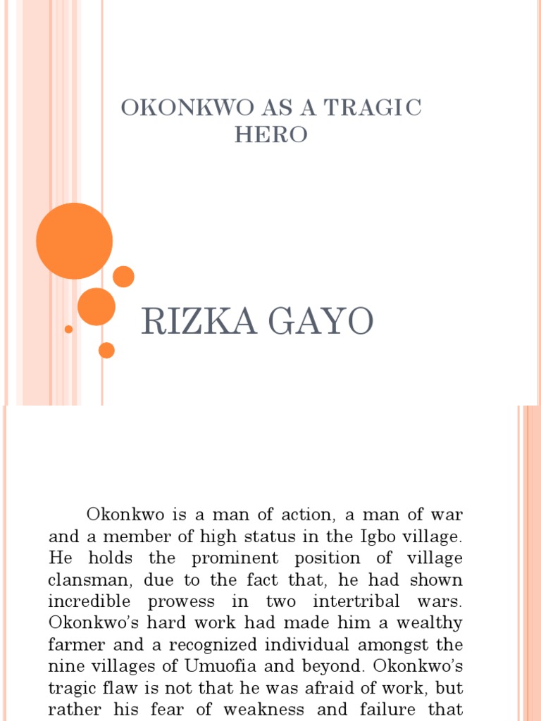 How Is Okonkwo A Tragic Hero? , FREE Okonkwo: A Tragic Hero Essay – ILTCN