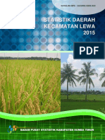 Statistik Daerah Kecamatan Lewa 2015