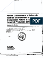 NASA Bellmouth Calibration